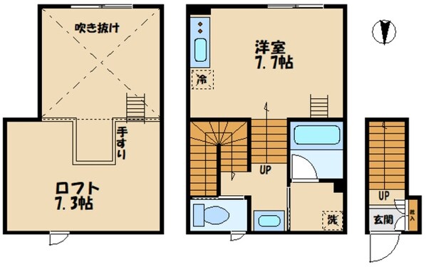 ロフトハウスの物件間取画像